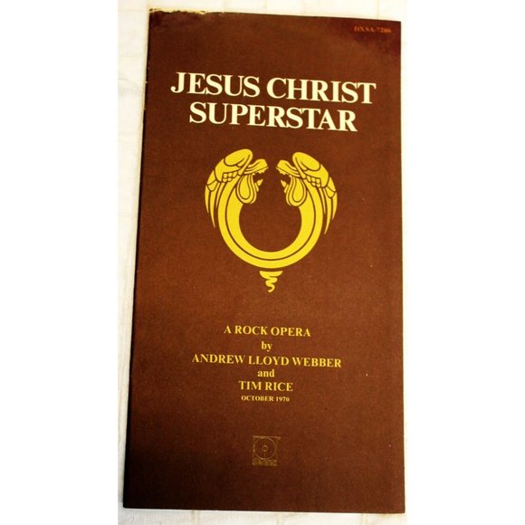 1970 "Jesus Christ Superstar" Rock Opera Andrew Lloyd Weber Script Music Book - Picture 1 of 11